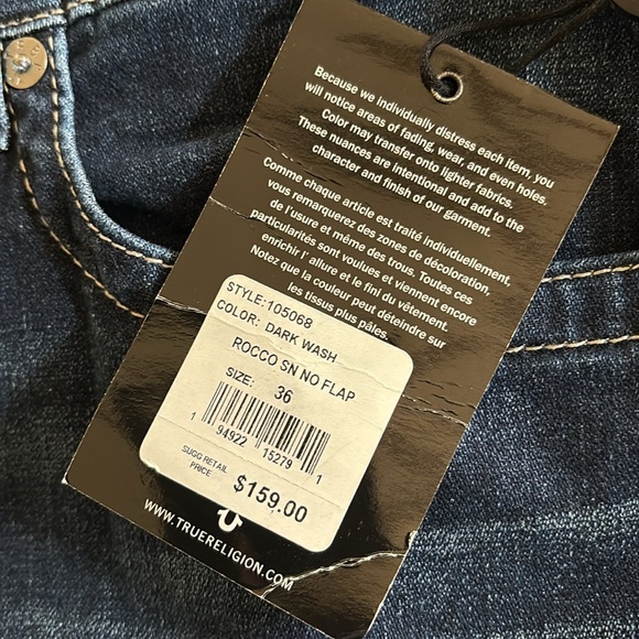 True Religion Rocco Relaxed Skinny Jean